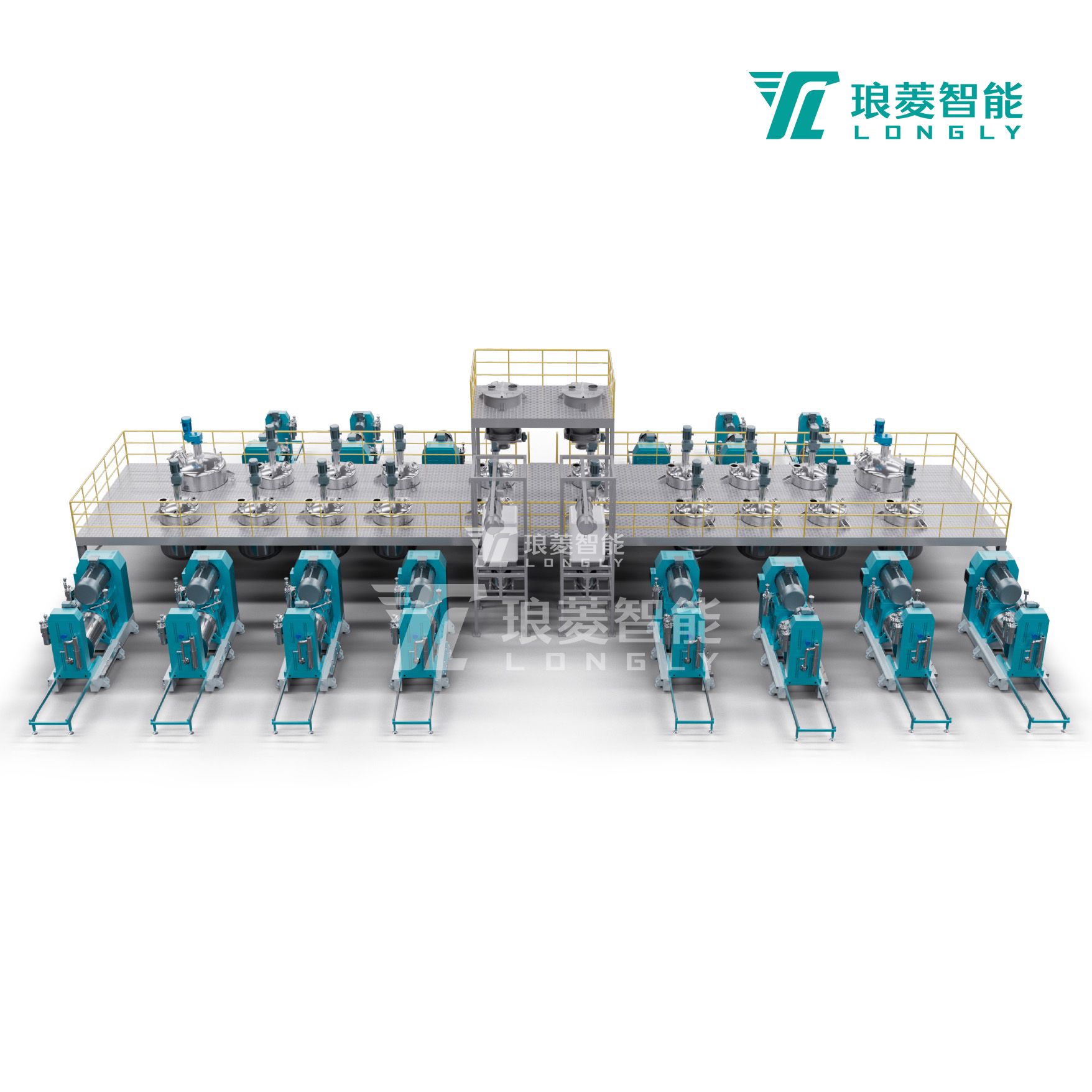 电池负极材料自动化产线